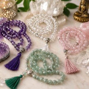 Crystal Stone Mala क्रिस्टल माला