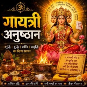 Gayatri Anushthaan गायत्री अनुष्ठान